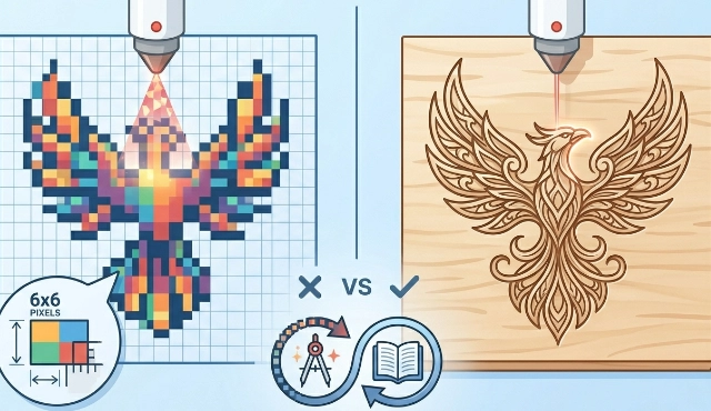 Guía para Vectorizar Imágenes para Láser